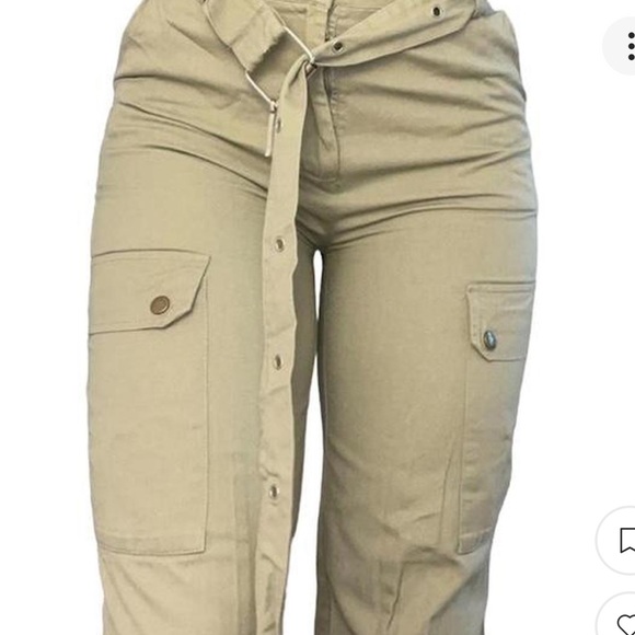 ✧･ﾟ: *✧･ﾟ:*GREEN CARGO PANTS ✧･ﾟ: *✧･ﾟ:* - Picture 1 of 4